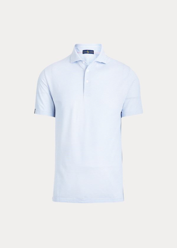 Men's Ralph Lauren Custom Slim Performance Polos | 510347TPM